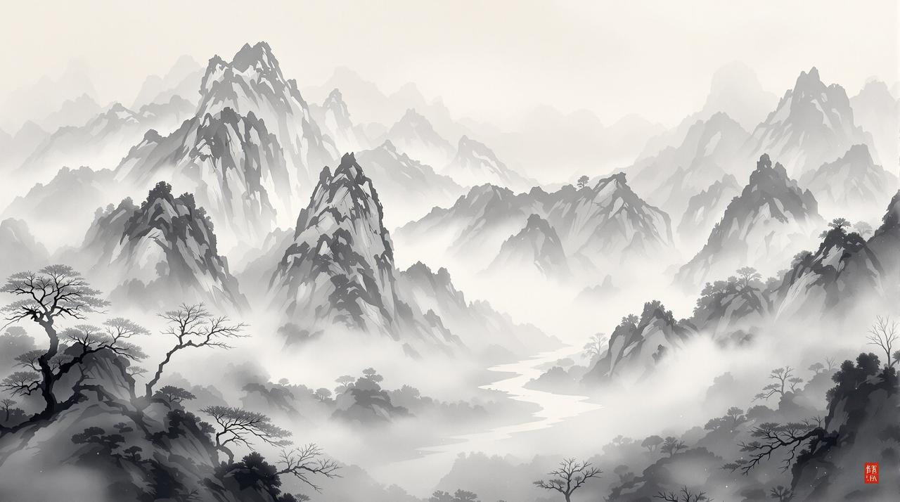 墨韵山水：中国画卷 - 汤姆影院HD高清在线观看